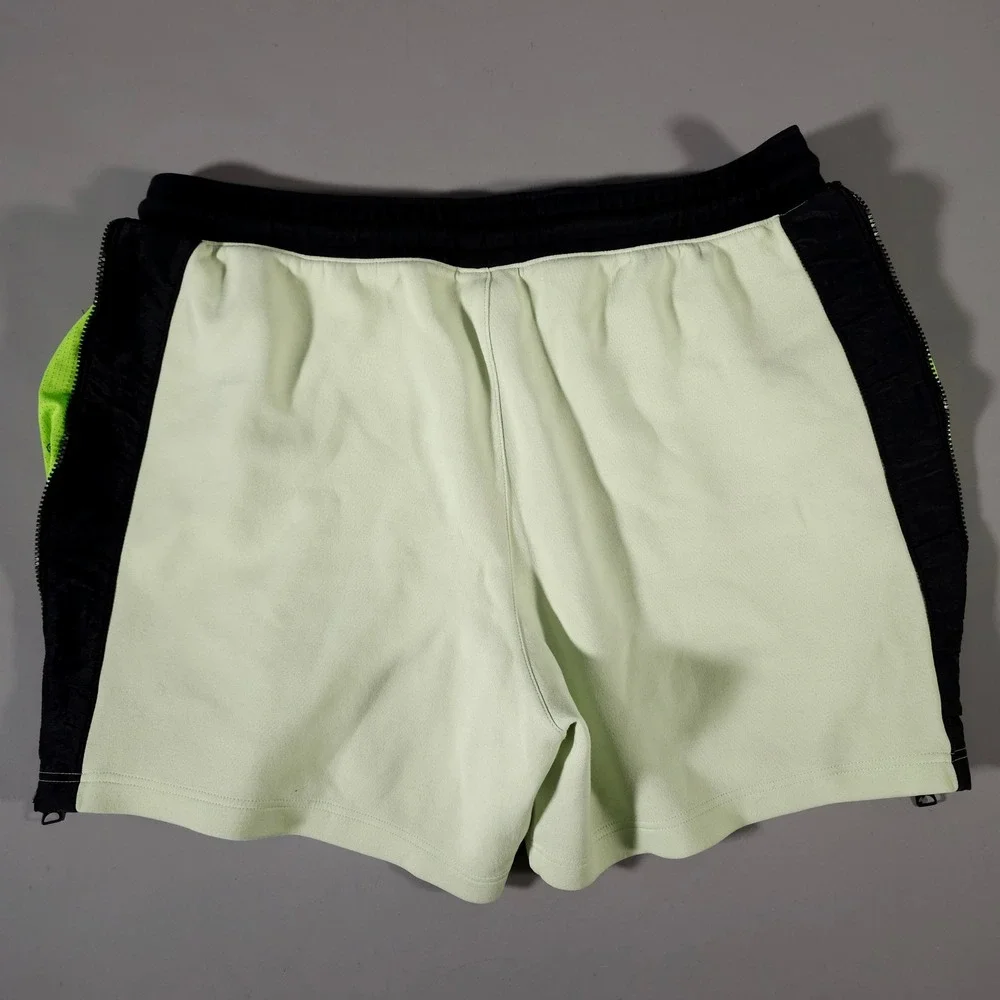 Jordan Engineered Shorts Mens XXL‎ Green Black Zipper Mesh CZ4822-383